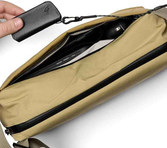 Bellroy Venture Sling 9L (large crossbody bag) - Safari
