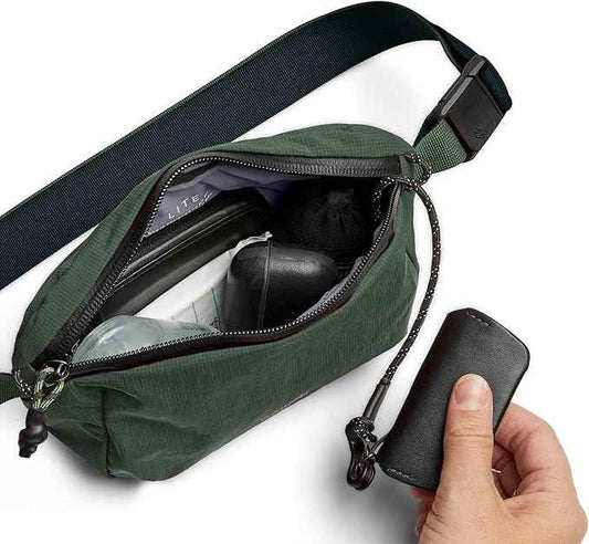 Bellroy Lite Belt Bag (versatile crossbody bag, fanny pack) - Spruce