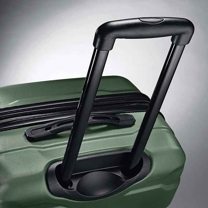 Samsonite Omni PC Hardside Expandable Luggage with Spinner Wheels, 3-Piece Set (20/24/28), Army Green
