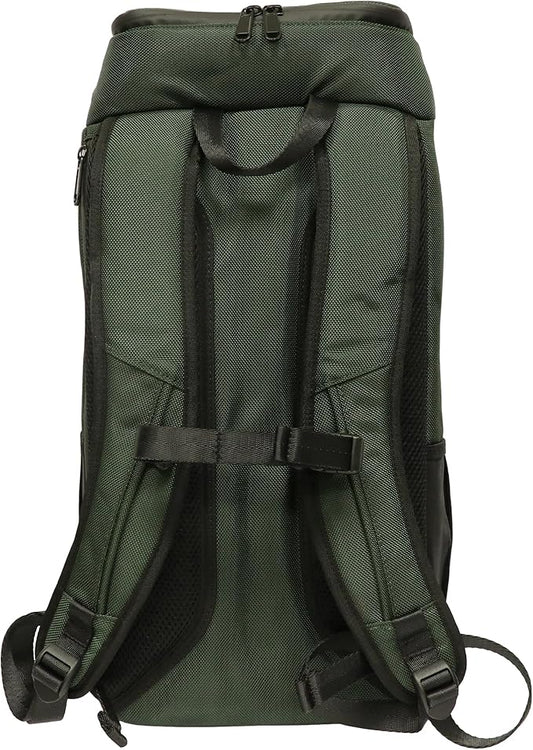 DIME BAGS Scent Sealing Backpack with Combo Lock, Carbon-Lined to Seal Odors, Removable Padded Insert, 8 Compartments, Durable Travel Bag for Glass & Gear Protection, Wiseguy (Green)