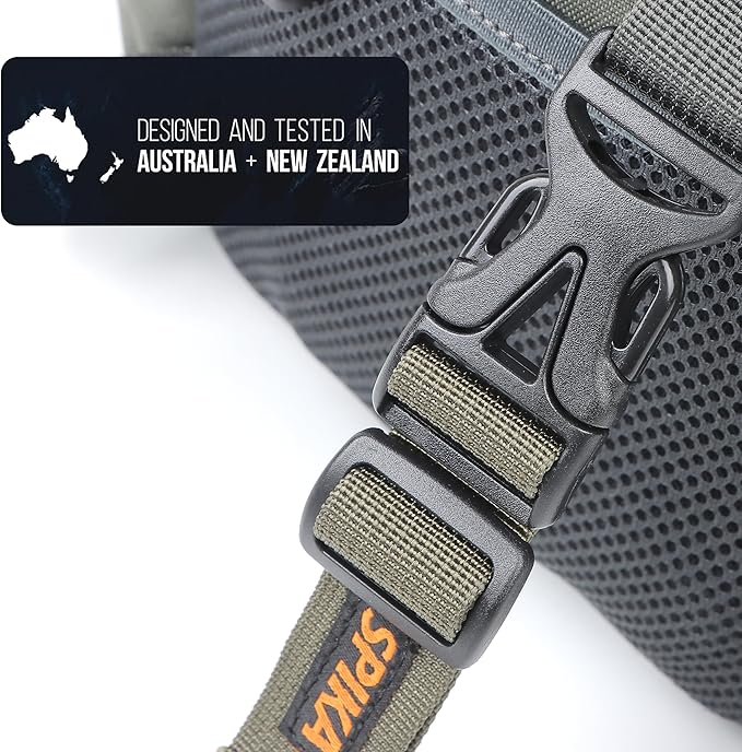 SPIKA Backpack Buckle Connect with Chest Pack,Pack Strap with Snap,Suitable Hunting Backpack with Binocular Harness Chest Pack
