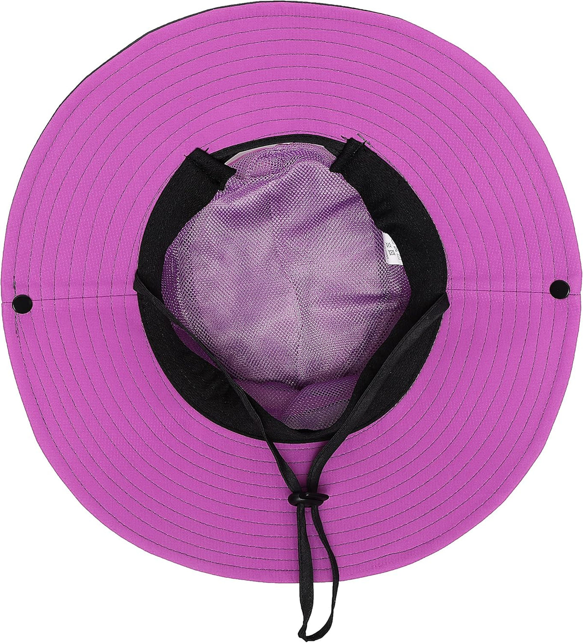 Womens Summer Sun Hat Beach Hat Wide Brim Outdoor UV Protection Hat Foldable Cool Mesh Ponytail Bucket Hat