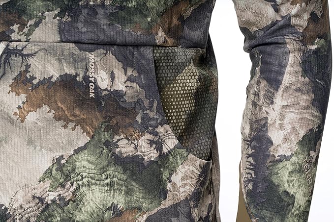 ScentLok Savanna Aero Raid Lightweight Odor Control Camo Hunting Hoodie for Men