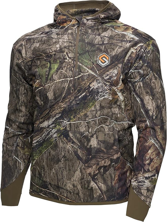 ScentLok Savanna Aero Raid Lightweight Odor Control Camo Hunting Hoodie for Men