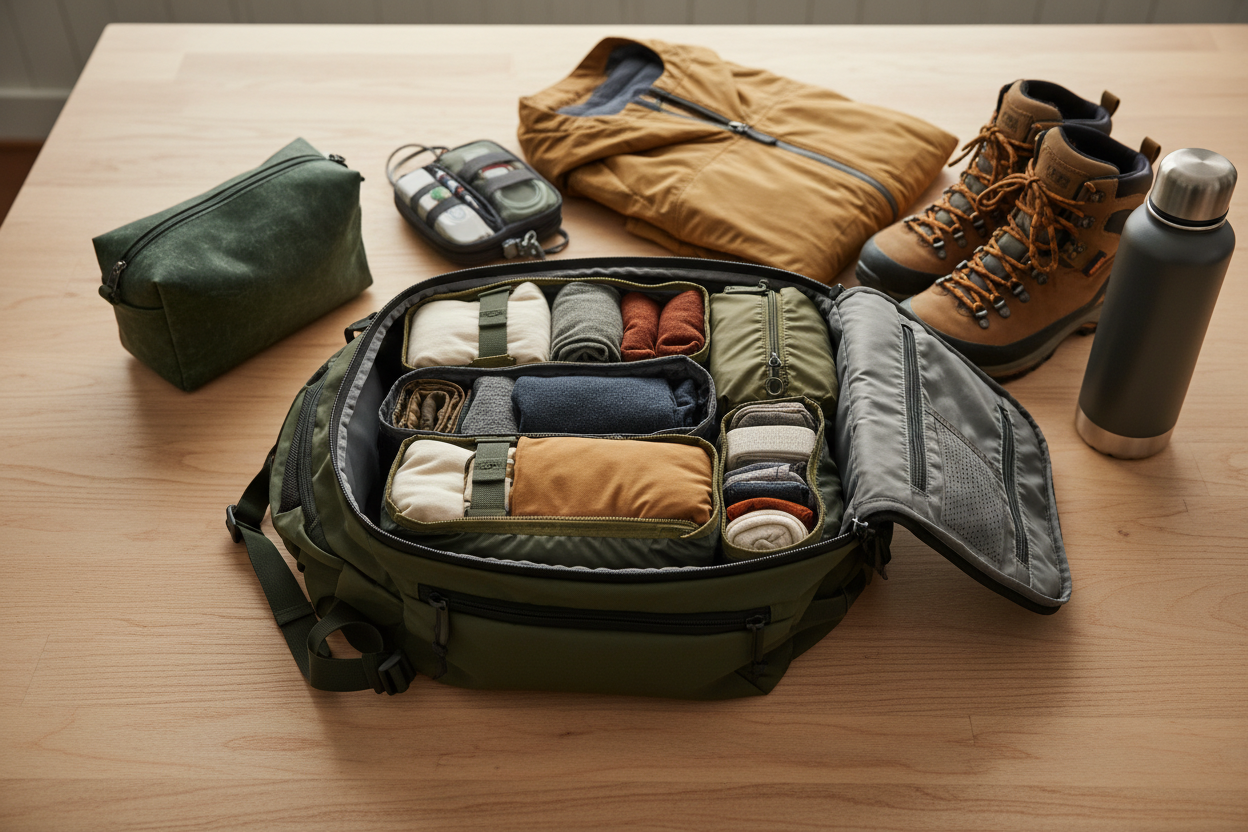 How to Pack a 40L Backpack for a 2-Week Trip