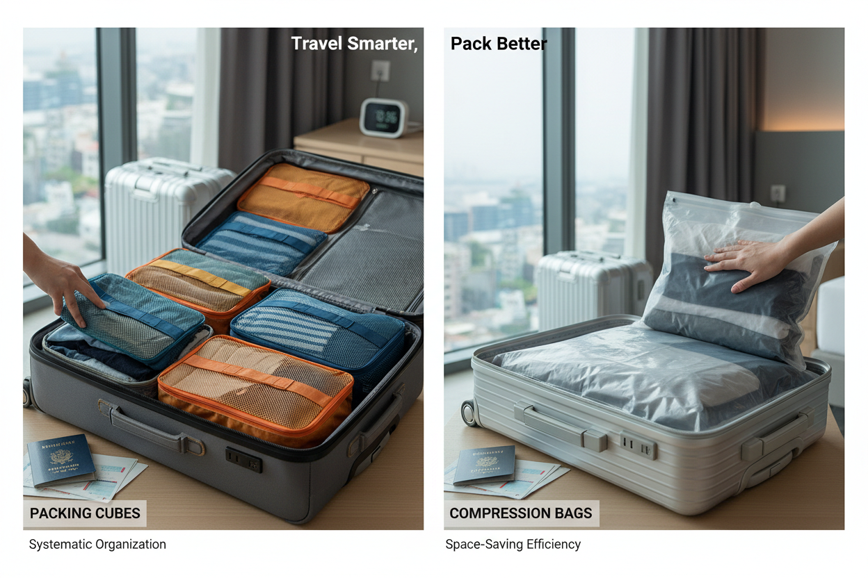 Packing Cubes vs Compression Bags 2026: Which One Should You Choose?