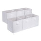 Collapsible Fabric Storage Bins with Handles (6 Count)