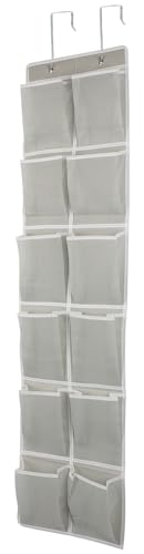 Over the Door 12 Pocket Hanging Shoe Organizer