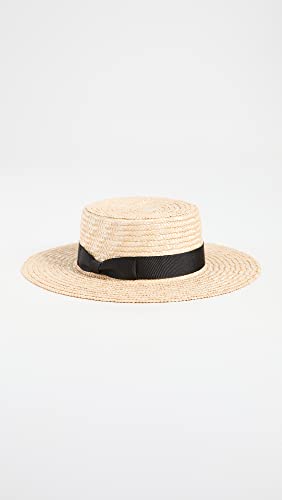 Women's Spencer Straw Boater Hat