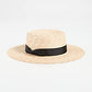 Women's Spencer Straw Boater Hat