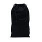 Cloth Bags Black Duster Flannel Boot Storage with Drawstring Closure (2 Count)