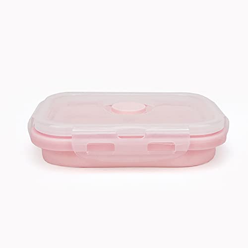 3piece Collapsible Food Storage Containers with Lids (3 Count)