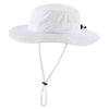 UPF50+ Mens Sun Hat Wide Brim Womens UV Protection Beach Bucket Hat Airy Fishing Hat Hiking Snap Up Cowboy Hat