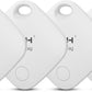 Air Tracker Tag 4 Pack Bluetooth Luggage Tracker tag Locator Works with Apple Find My