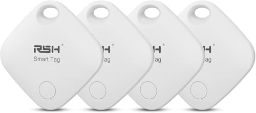 Air Tracker Tag 4 Pack Bluetooth Luggage Tracker tag Locator Works with Apple Find My