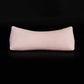 Buckwheat Neck Support Pillow Cervical Neck Cylinder Bolster Pillow Neck Pain Relief Breathable Comfortable for Back and Side Sleepers Round Pillows for Lunch Break Pink