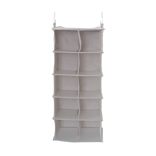 10 Pocket Hanging Shoe Organizer
