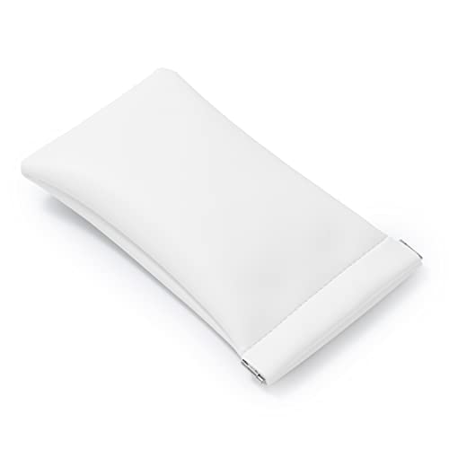 Pearl White PU Travel Pouch