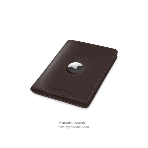 Passport Wallet with AirTag Holder