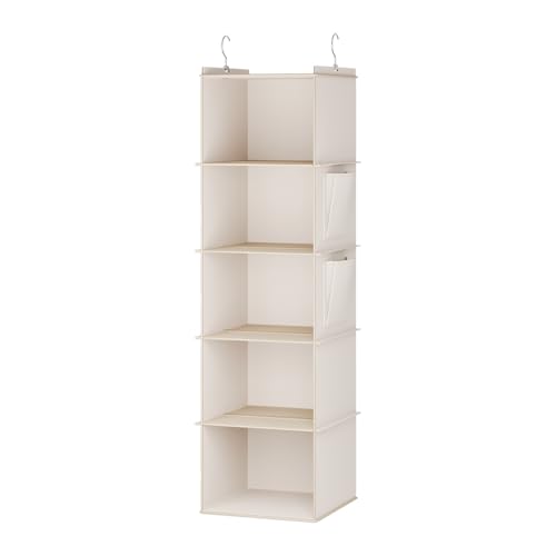 Hanging Closet Organizer and Storage for Clothes (5 Count)
