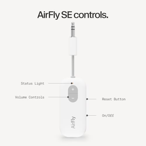 AirFly SE Bluetooth Wireless Audio Transmitter Adapter