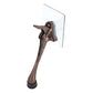 HASHI 6 Inch Kickdown Door Stopper No Drilling