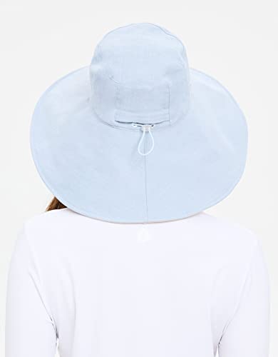 Women's Ultra Wide Cotton Linen Hat UPF 50+