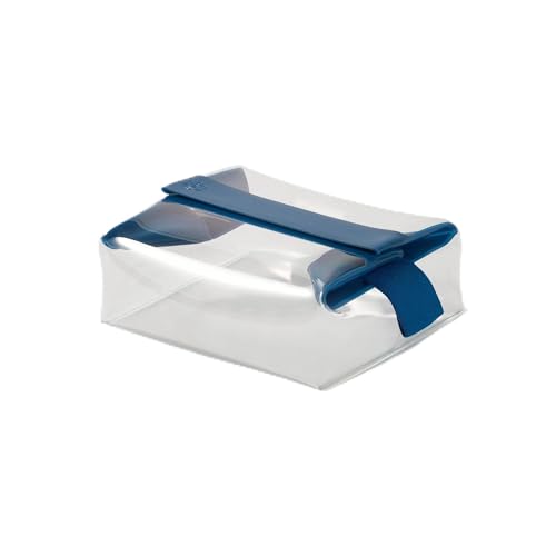 Parcel Clear Travel Kit with Zipperless Magnetic Closure