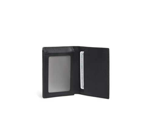 Mens L Fold Black Embossed One Size