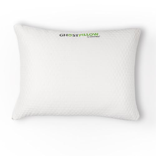 Shredded Memory Foam Pillow with Adjustable Gel Memory Foam and Cooling Breathable Cover
