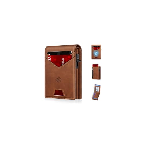 Wallet for Men RFID Blocking Minimalist Card Holder Wallet for 12