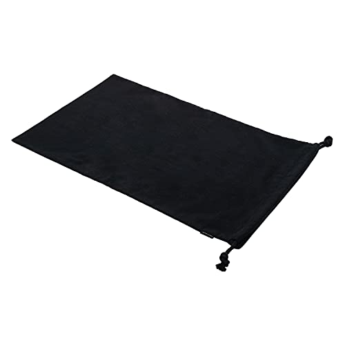 Cloth Bags Black Duster Flannel Boot Storage with Drawstring Closure (2 Count)