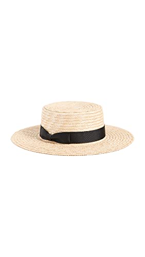 Women's Spencer Straw Boater Hat