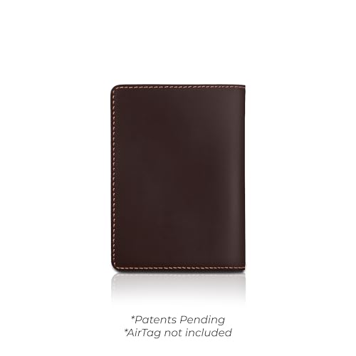 Passport Wallet with AirTag Holder