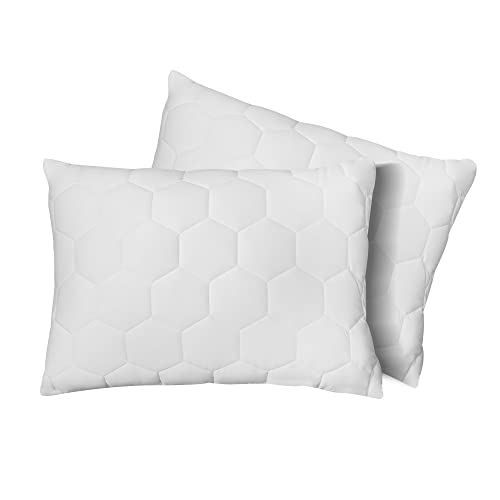 Down Alternative Back and Stomach Sleeper Cooling Pillow