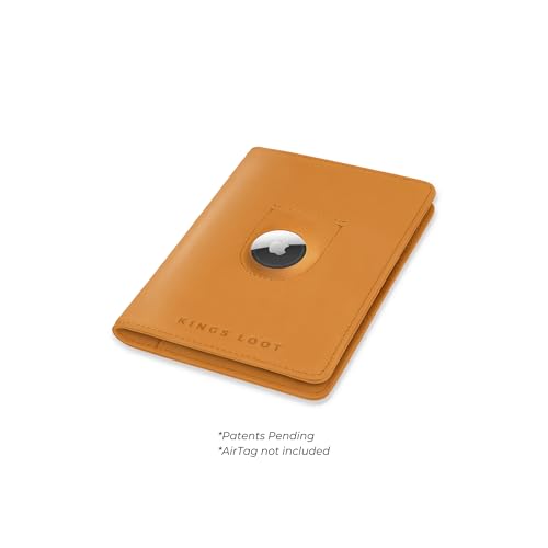 Passport Wallet with AirTag Holder