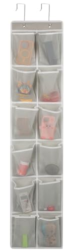 Over the Door 12 Pocket Hanging Shoe Organizer
