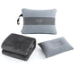 Large Soft Travel Blanket and Inflatable Pillow Set