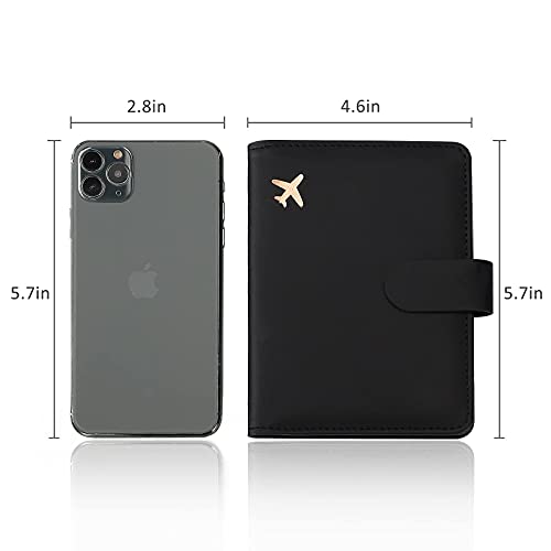 Premium Leather Passport Holder Covers Case