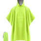 Hooded Rain Poncho Packable Waterproof Unisex Raincoat with Pocket