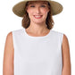 Women's Sun Hat with Ribbon