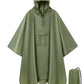 Reusable Rain Poncho for Adults