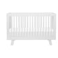 Hudson 3-in-1 Convertible Baby Crib, White