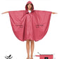 Unisex Rain Poncho Hooded Waterproof Raincoat for Adults Women