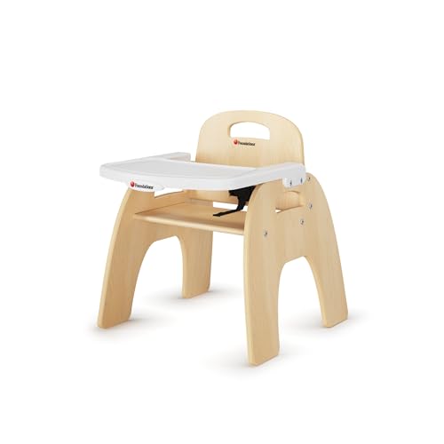 Easy Serve 11" Wood Feeding Chair Highchair for Toddlers