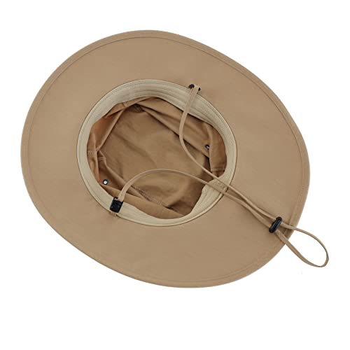 Summer UPF 50+ Men's Bucket Sun Hat Wide Brim Fishing Hat Safari Hat