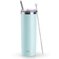 20 oz Stainless Steel Skinny Tumbler Double Wall Insulated Slim Water Tumbler Cup for Coffee