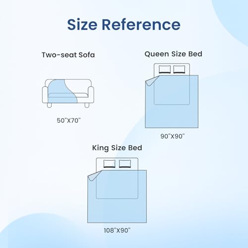 Cooling Blanket for Hot Sleepers King Size