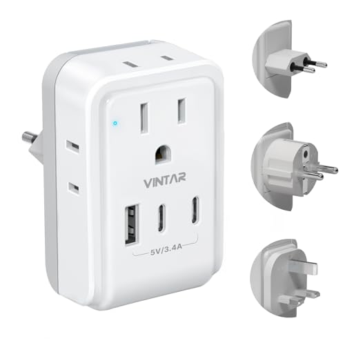 European Travel Plug Adapter Kit