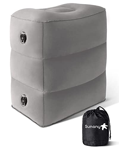 Inflatable Foot Rest Pillow for Travel